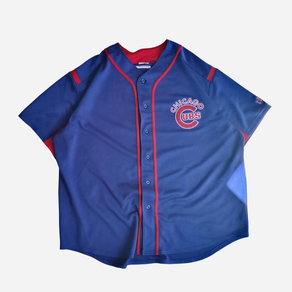 Majestic Chicago Cubs blue baseball jersey